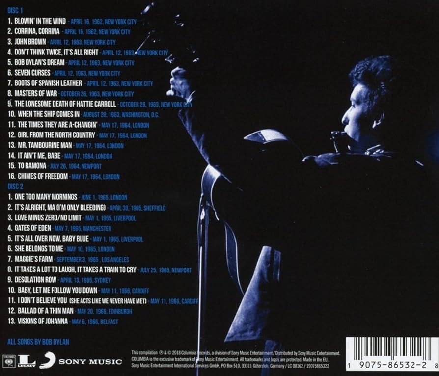 36CD ボブ・ディラン ライヴ 1966 SICP510136 SONY MUSIC JAPAN /01340 Amazon.co.jp: Live 1966(完全生産限定盤): ミュージック